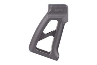 Fortis Manufacturing Torque AR-15 pistol grip in greyis a lightweight, skeletonized grip that weighs just 5.7 Oz.